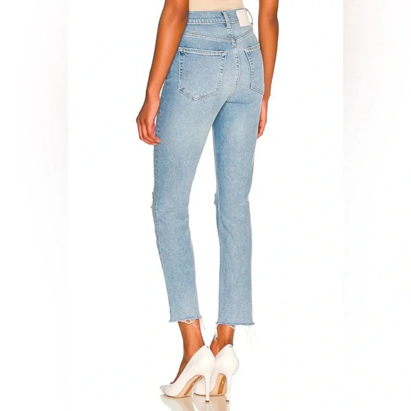 GRLFRND The Piper Super High Rise Slim Crop Jean - Picture 2 of 8